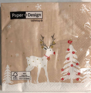 Luncheon Napkin- Cute Deer