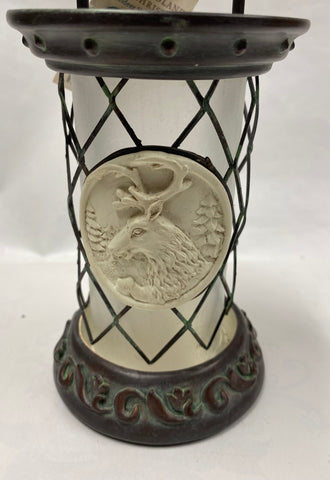 Woodland Christmas -Reindeer Votive Holder