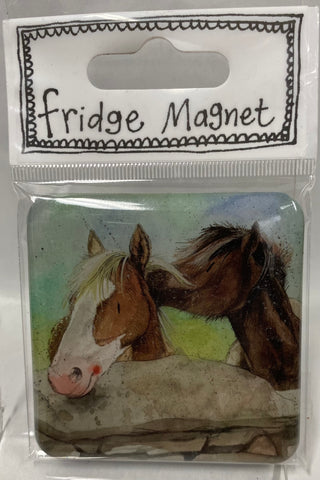 Fridge Magnet -Over The Wall