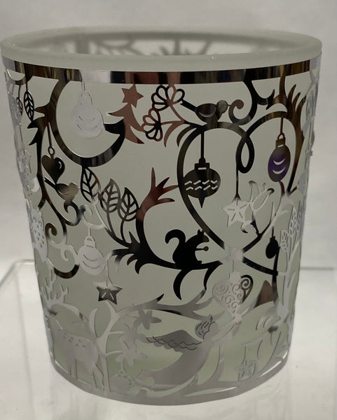 Forest candle holder