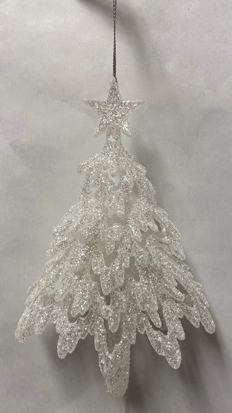 White Tree Ornament