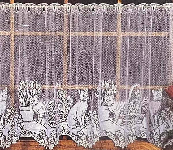 The Cat's Meow - 60"x36" Tier -Ecru