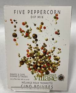 Gourmet Village Five Peppercorn Dip Seasoning