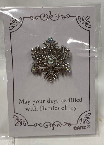 Snowflake Pin