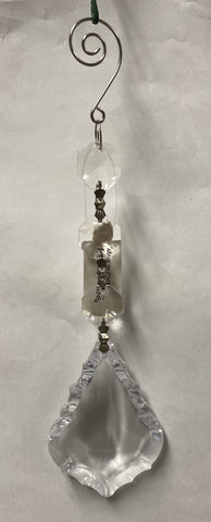 Acrylic Teardrop Ornament