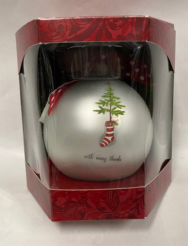 Tree Ornament- “With Many Thanks”
