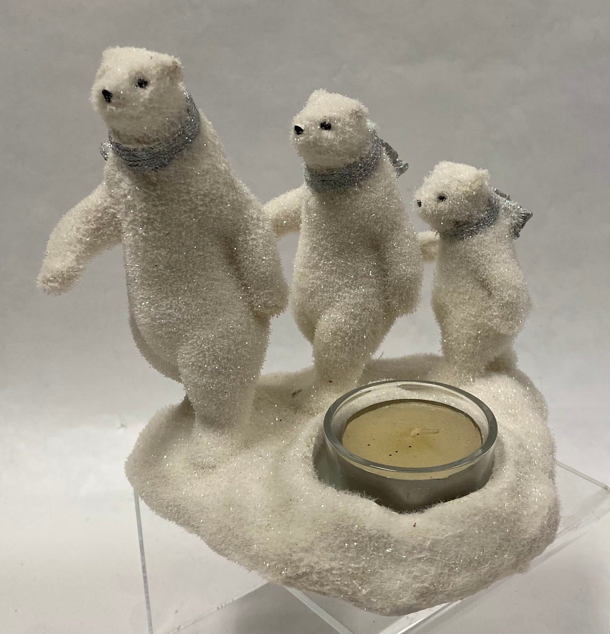 Bear Family Tea Light
