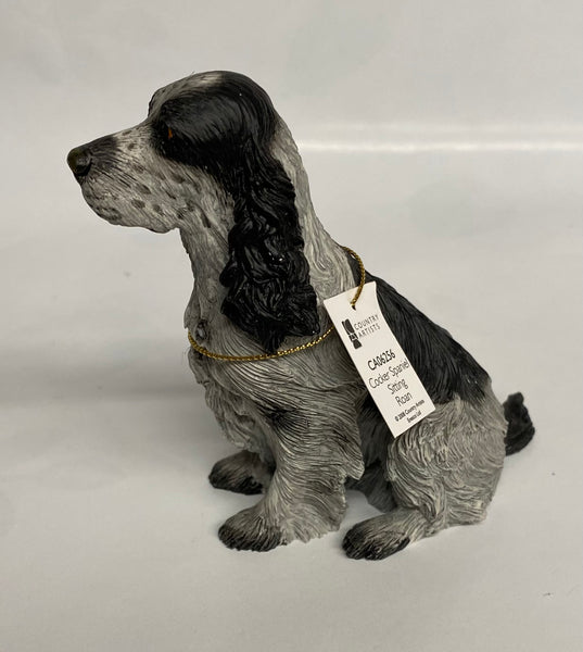 Country Artists -Cocker Spaniel Sitting