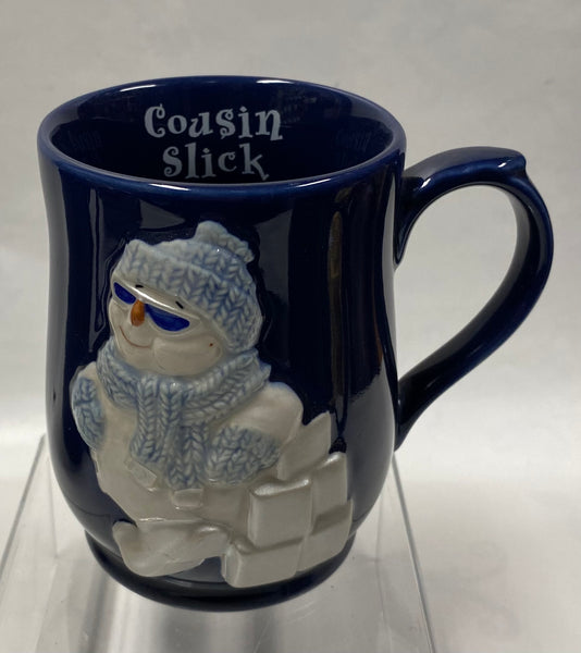 Snowman Mug -Cousin Slick