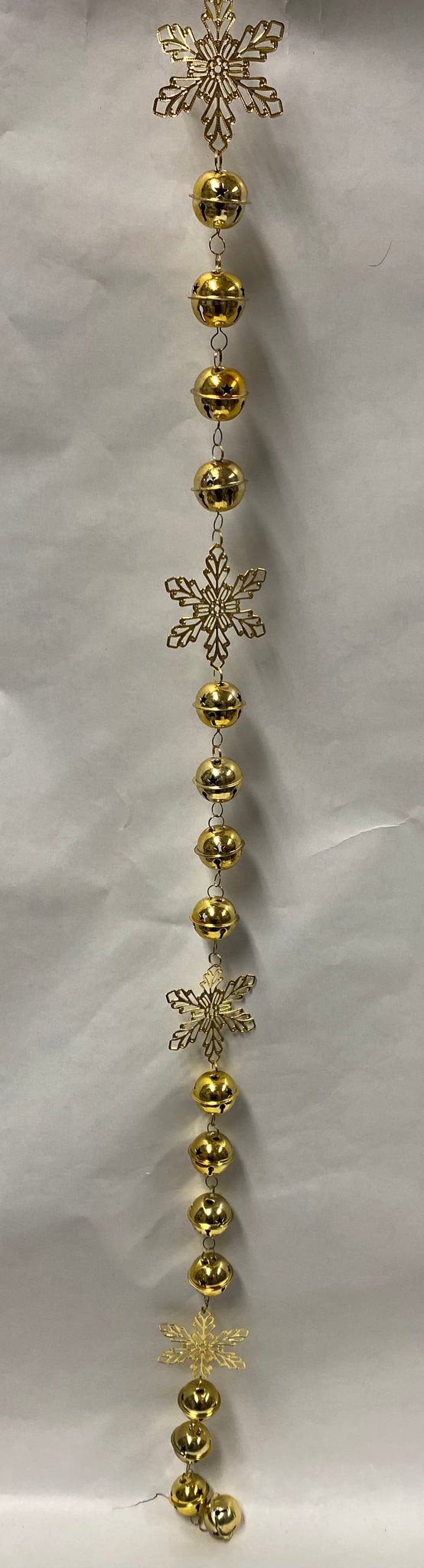 Gold Snowflake Garland
