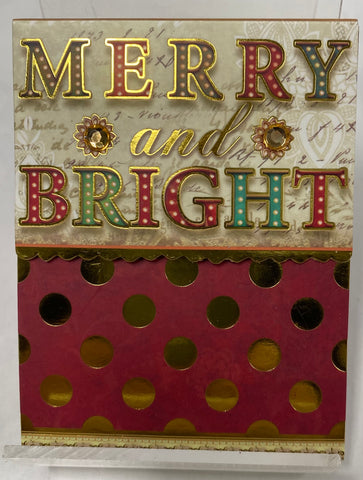 Merry & Bright -Pocket Notebook