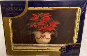 Pimpernel -Placemats - Poinsettia Bowl