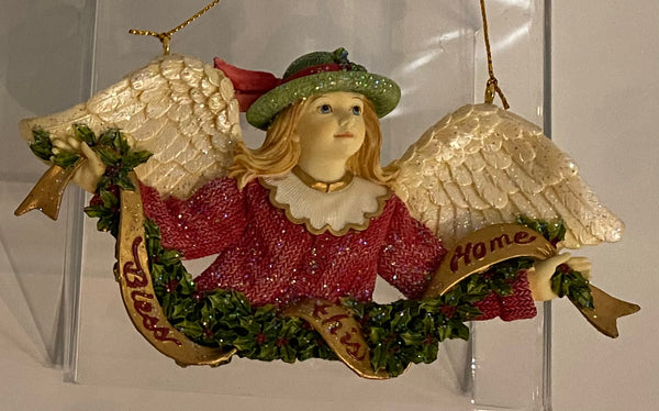 Bless This Home Ornament -Betty Singer Collection