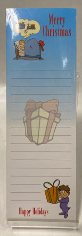 Merry Christmas Magnetic Notepad