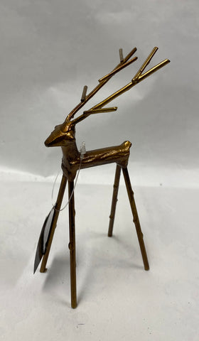 Gold/Bronze Cast Iron Deer