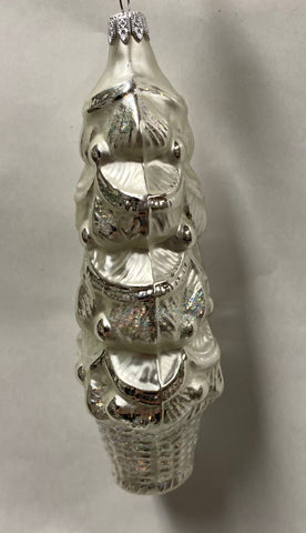 Glass Tree Ornament -Single