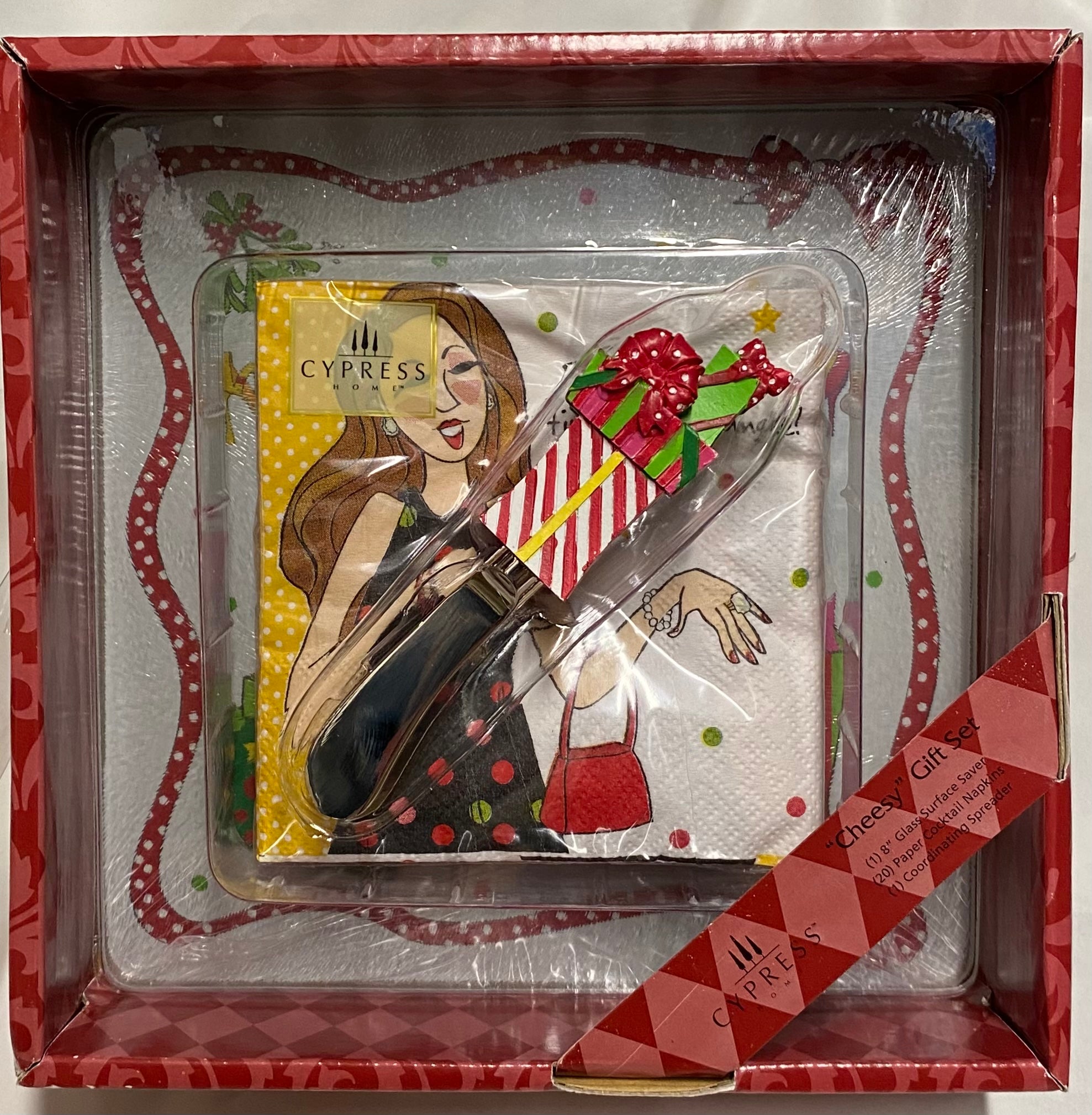 Cheesy Gift Set -Under The Mistletoe