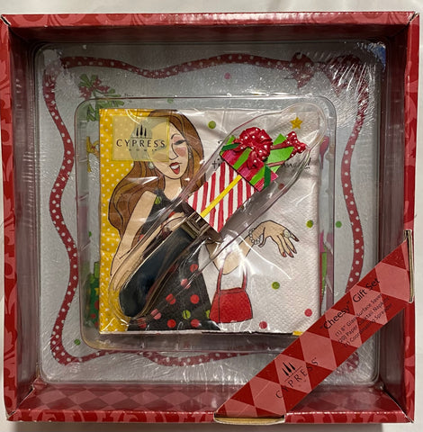 Cheesy Gift Set -Under The Mistletoe