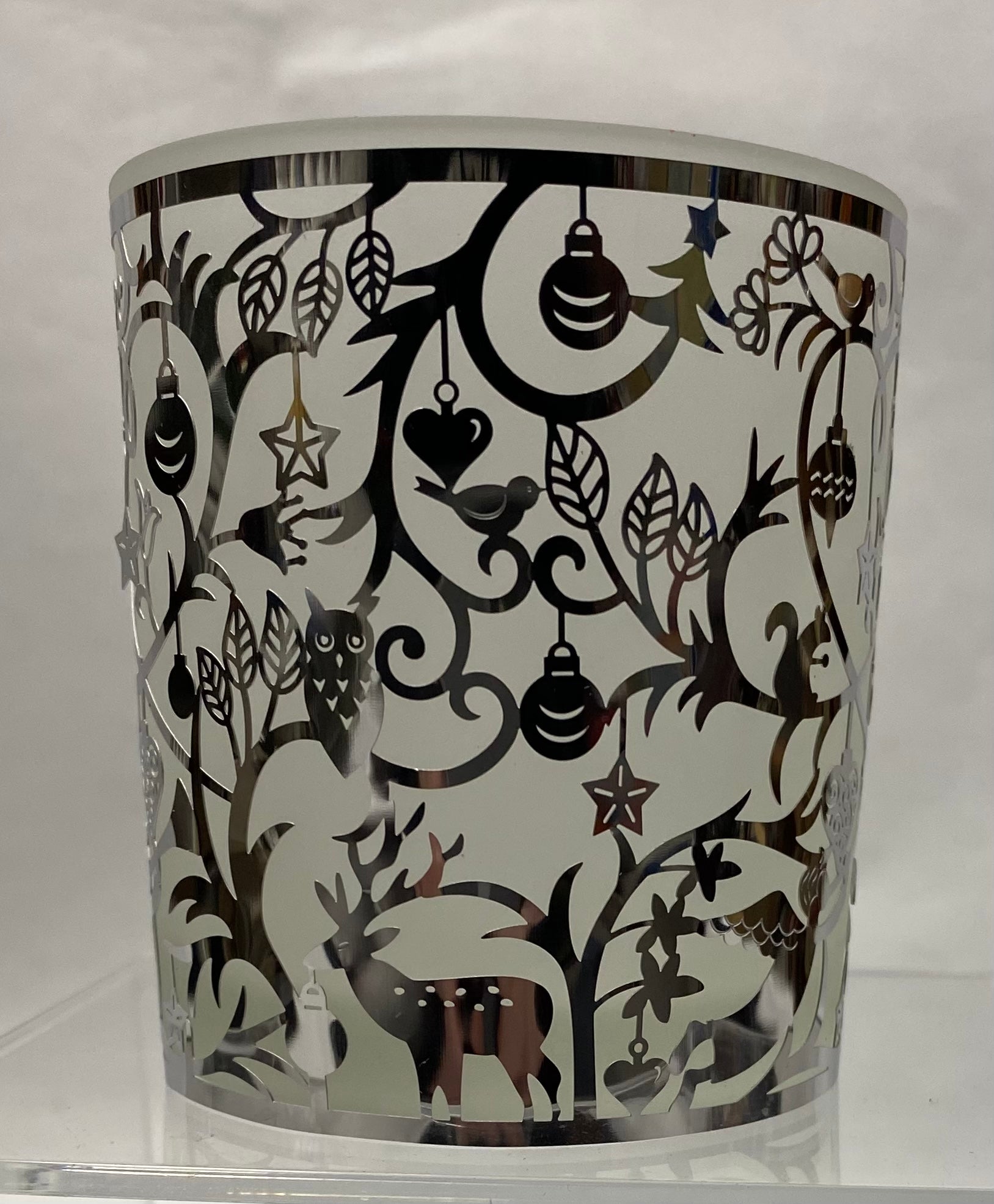 Forest candle holder