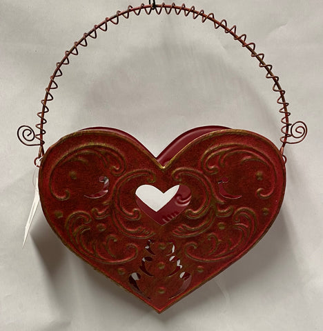 Heart Metal Wall Tin