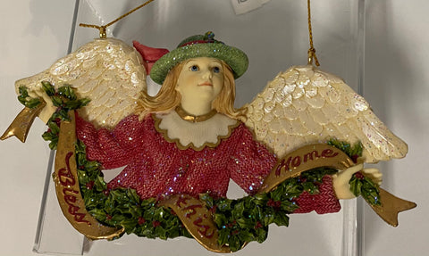 Bless This Home Ornament -Betty Singer Collection