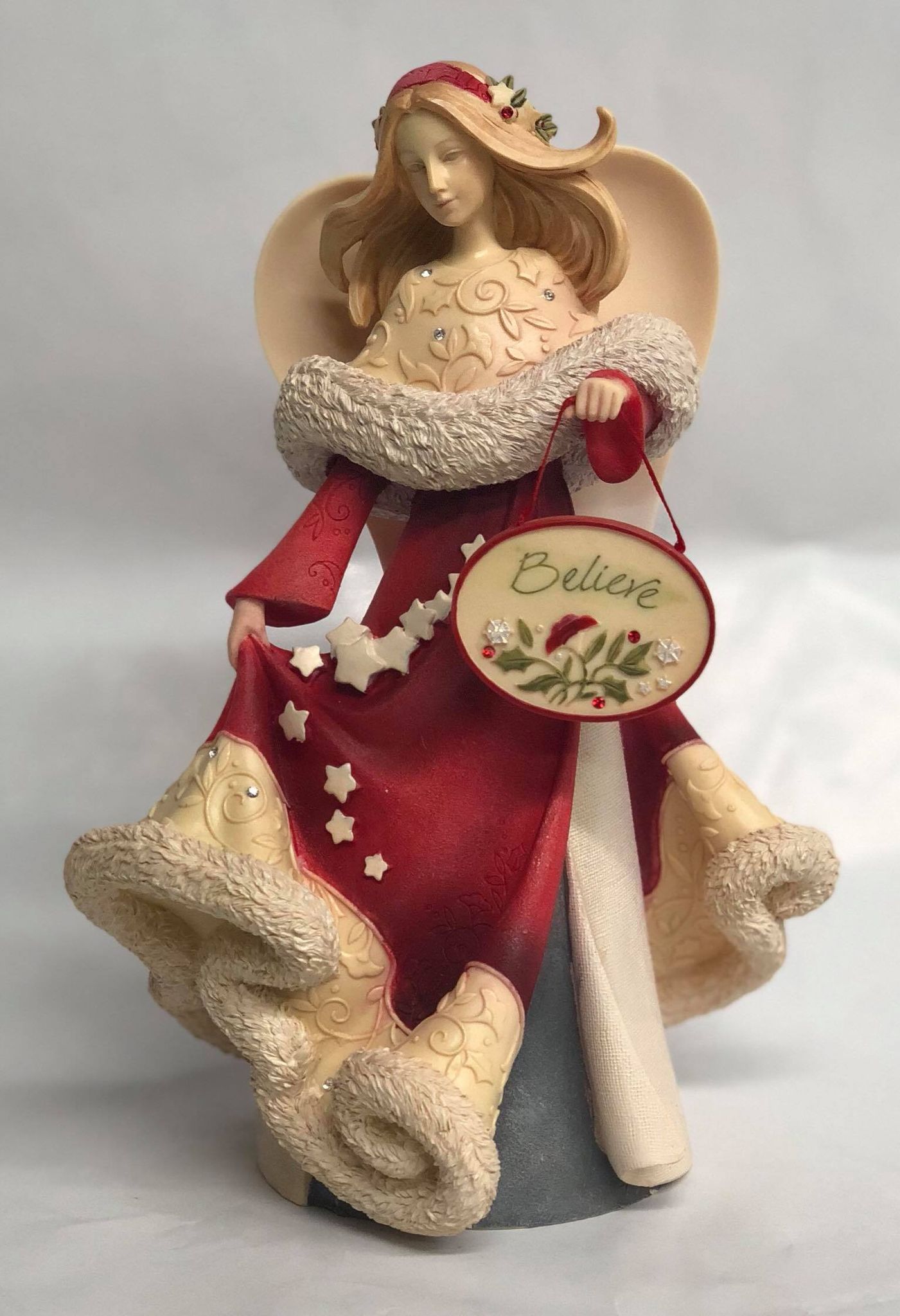 Christmas "Believe" Angel Figurine
