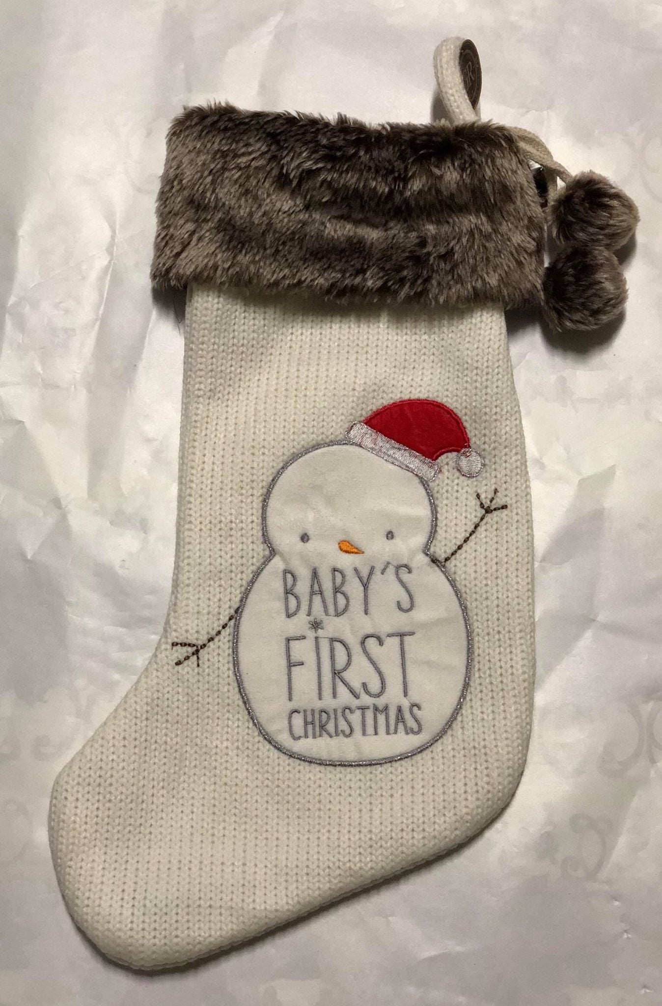 Baby's First Christmas Stocking