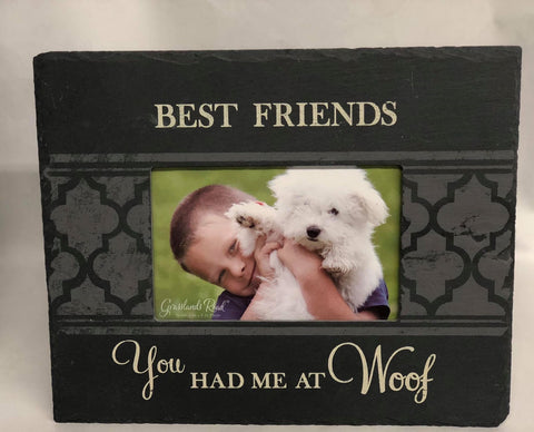 "Best Friends" Slate Frame