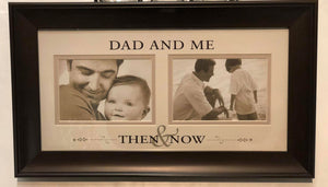 Dad and Me Frame - Then & Now
