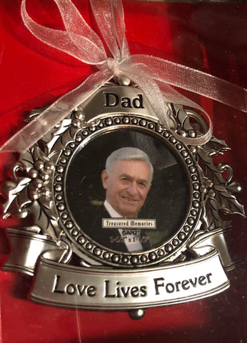 Dad Memorial Tree Ornament