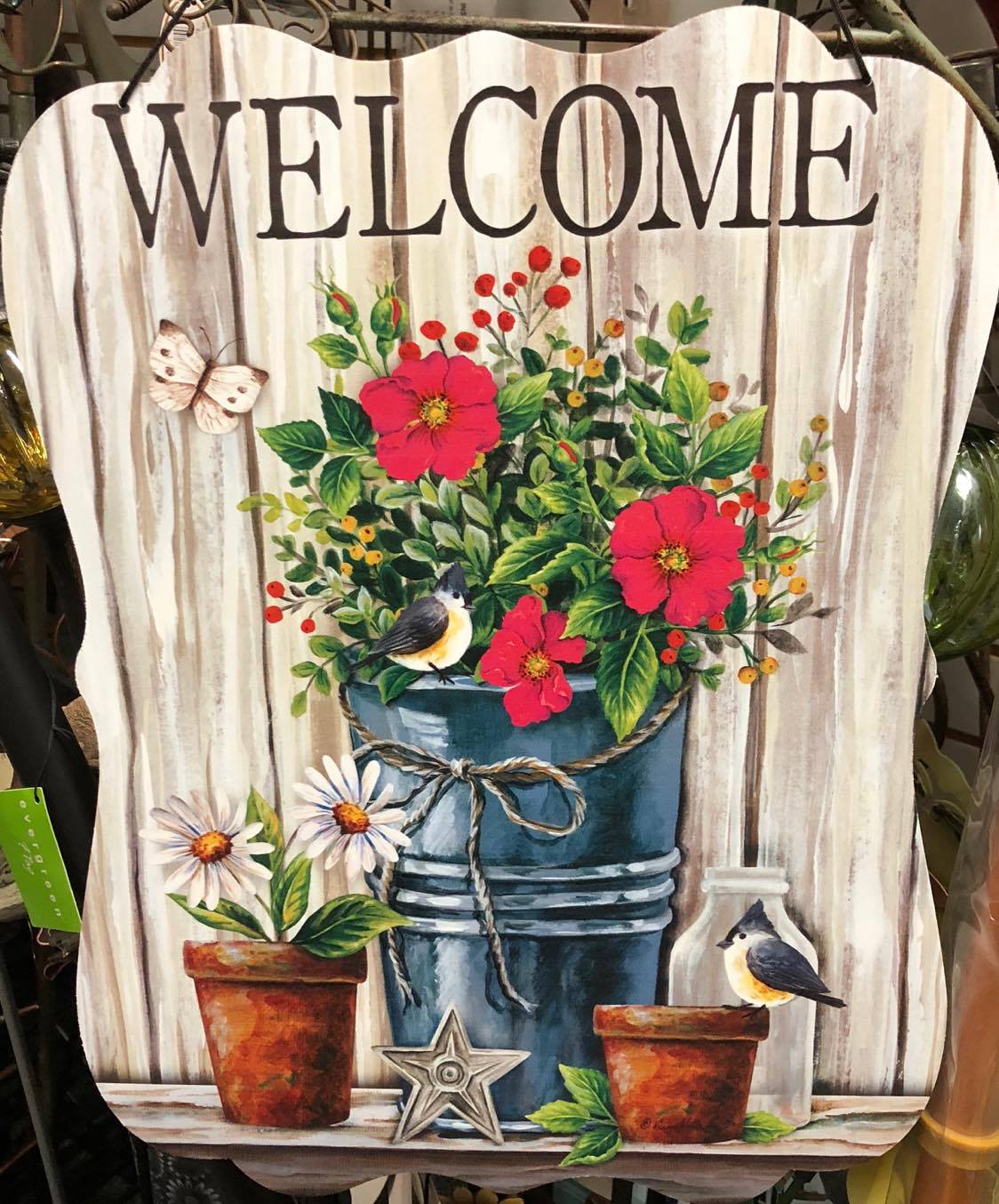 Welcome Outdoor Sign