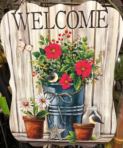 Welcome Outdoor Sign