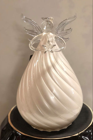 Glass Angel Figurine