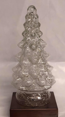 Glass Light Up Tree