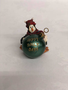 Happy Holly Days Figurine