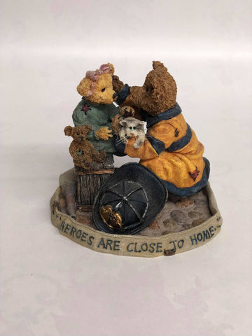 Chief Buckley with Jennifer...To the Rescue -Boyd's Bear