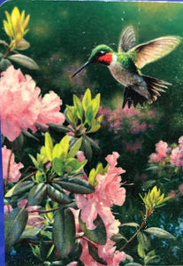 Hovering Hummer -Large Flag