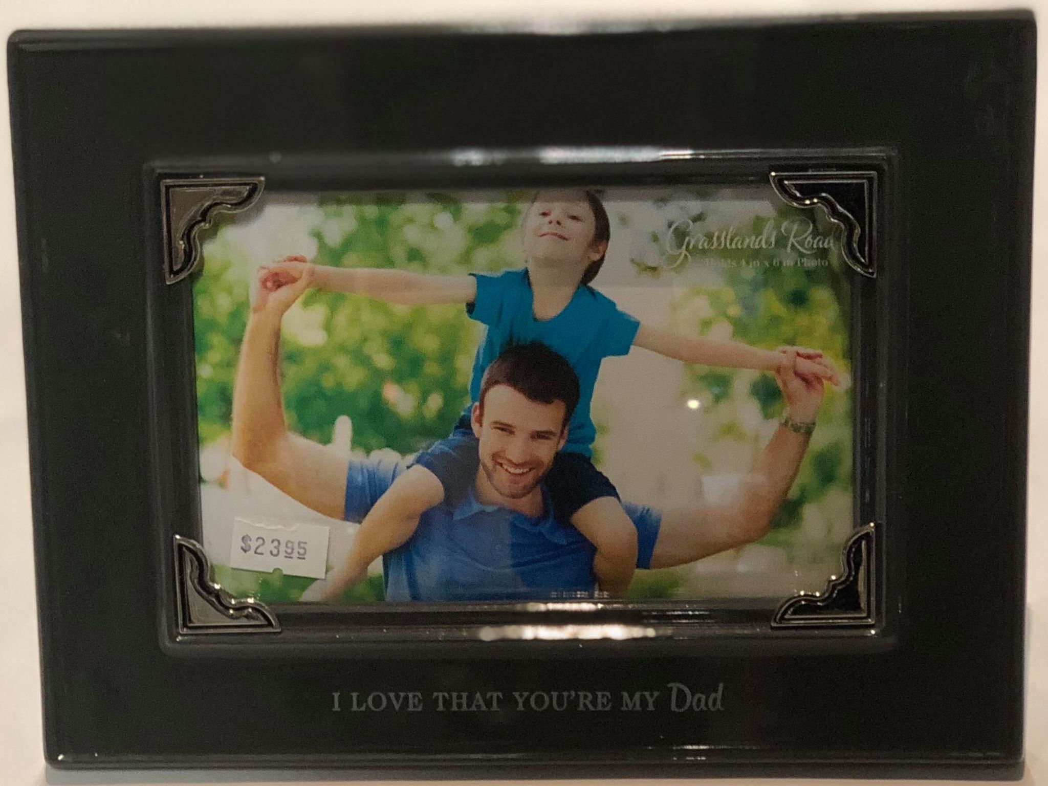 Ceramic Dad Frame - 4" by 6"