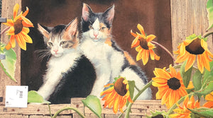 Calico Kitties Mat - Large