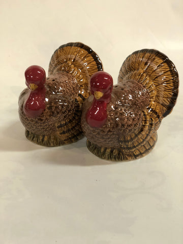Turkey Salt & Pepper Shakers