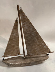 Wooden Sailboat