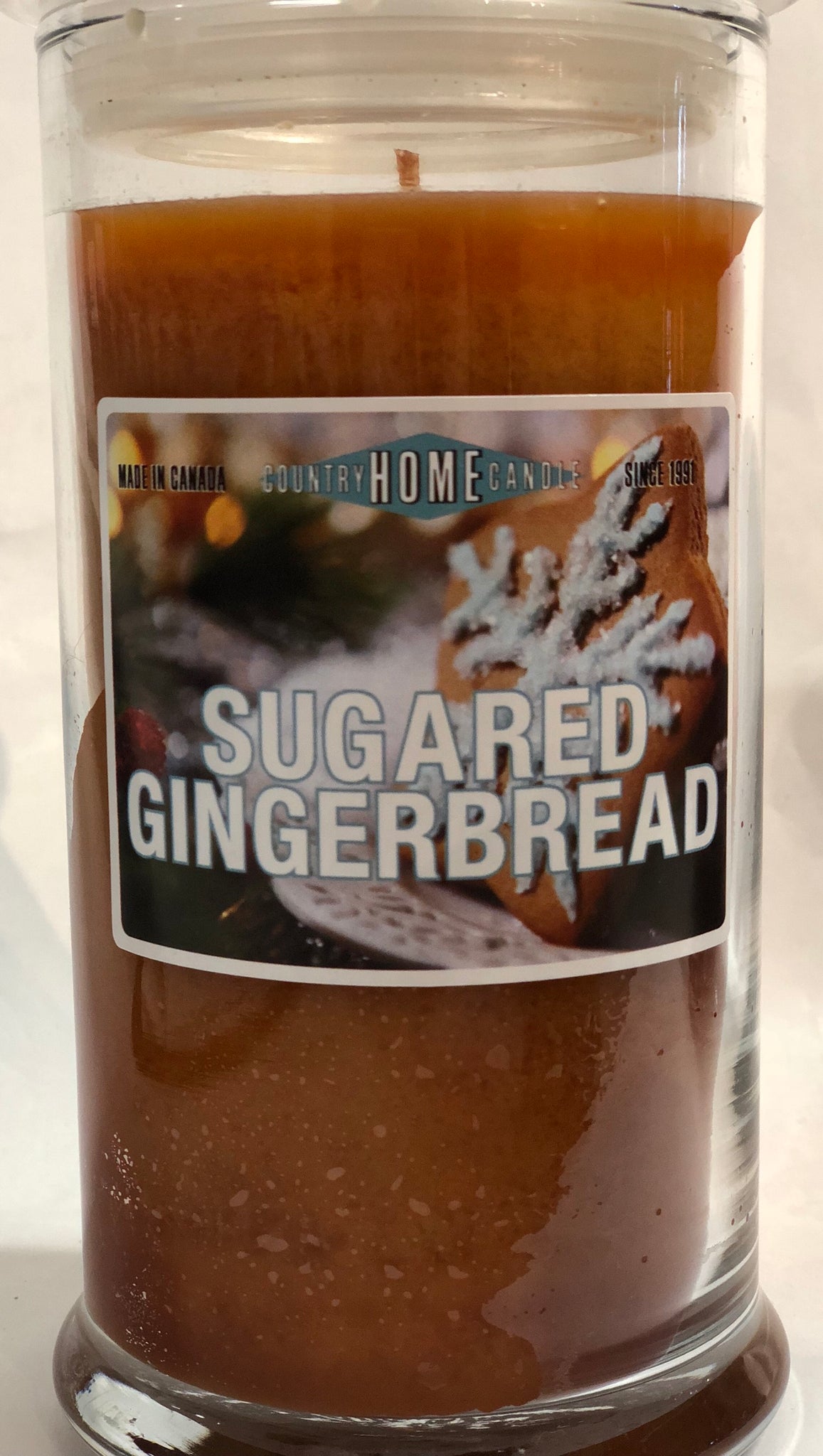 Country Home Jar Candle - Sugared Gingerbread