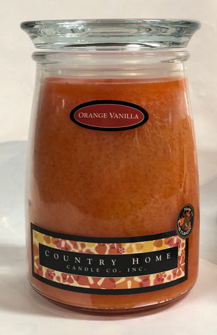 Country Home Jar Candle - Orange Vanilla