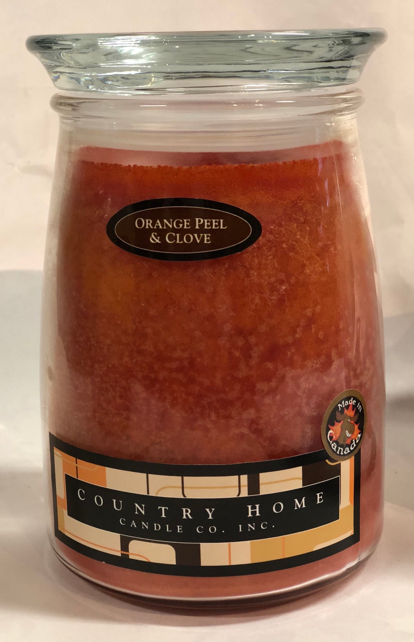 Country Home Jar Candle - Orange Peel & Clove