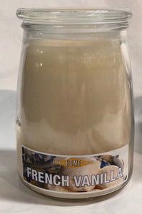 Country Home Jar Candle - French Vanilla