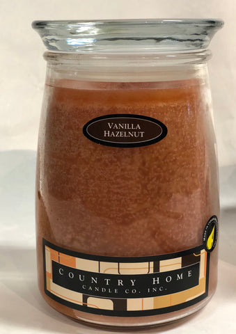 Country Home Jar Candle - Vanilla Hazelnut
