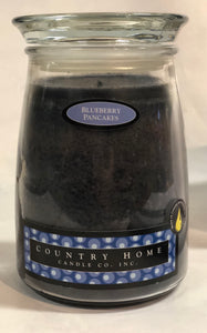 Country Home Jar Candle - Blueberry Pancakes