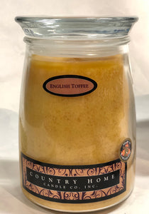 Country Home Jar Candle - English Toffee