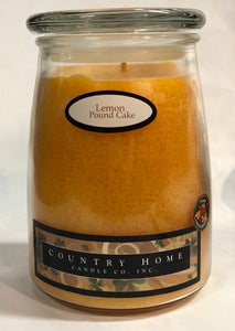 Country Home Jar Candle - Lemon Pound Cake