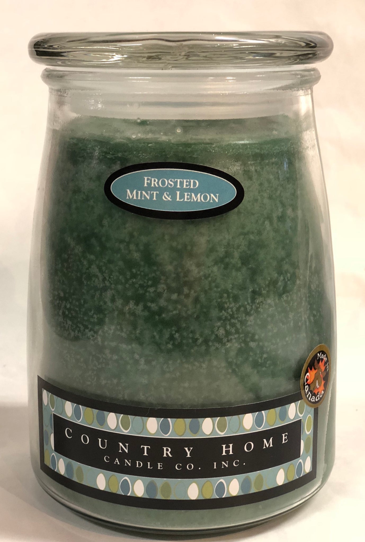 Country Home Jar Candle - Frosted Mint & Lemon